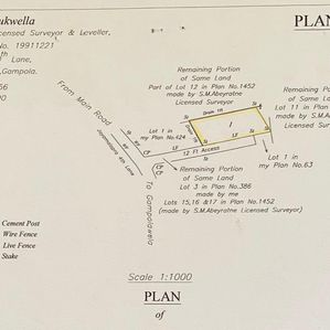 Jayamalapura land for sale gampola (50-100m) to main road) - Image 3